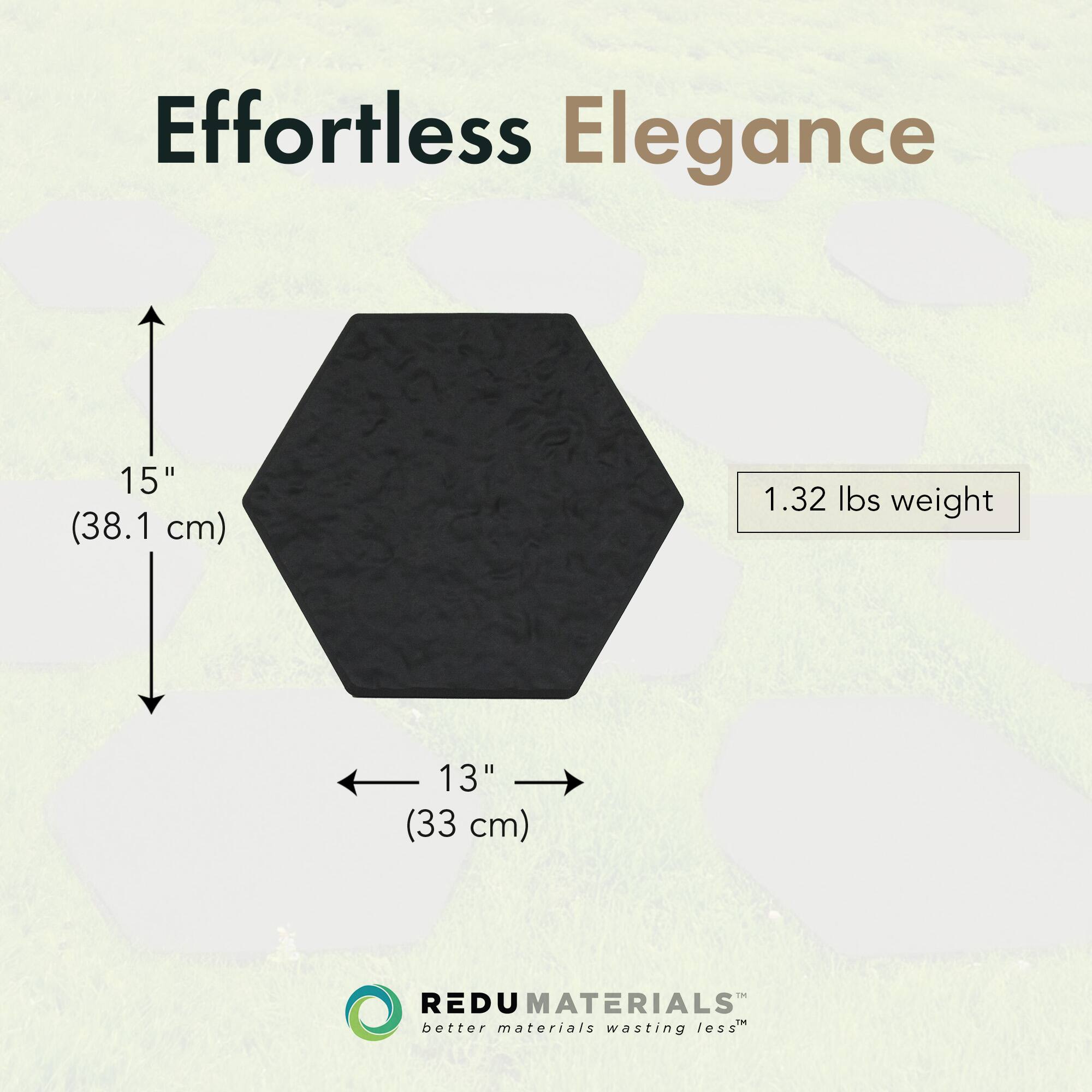 Effortless Elegance

15" (38.1 cm)  
13" (33 cm)  
1.32 lbs weight

REDU MATERIALS  
better materials wasting less™