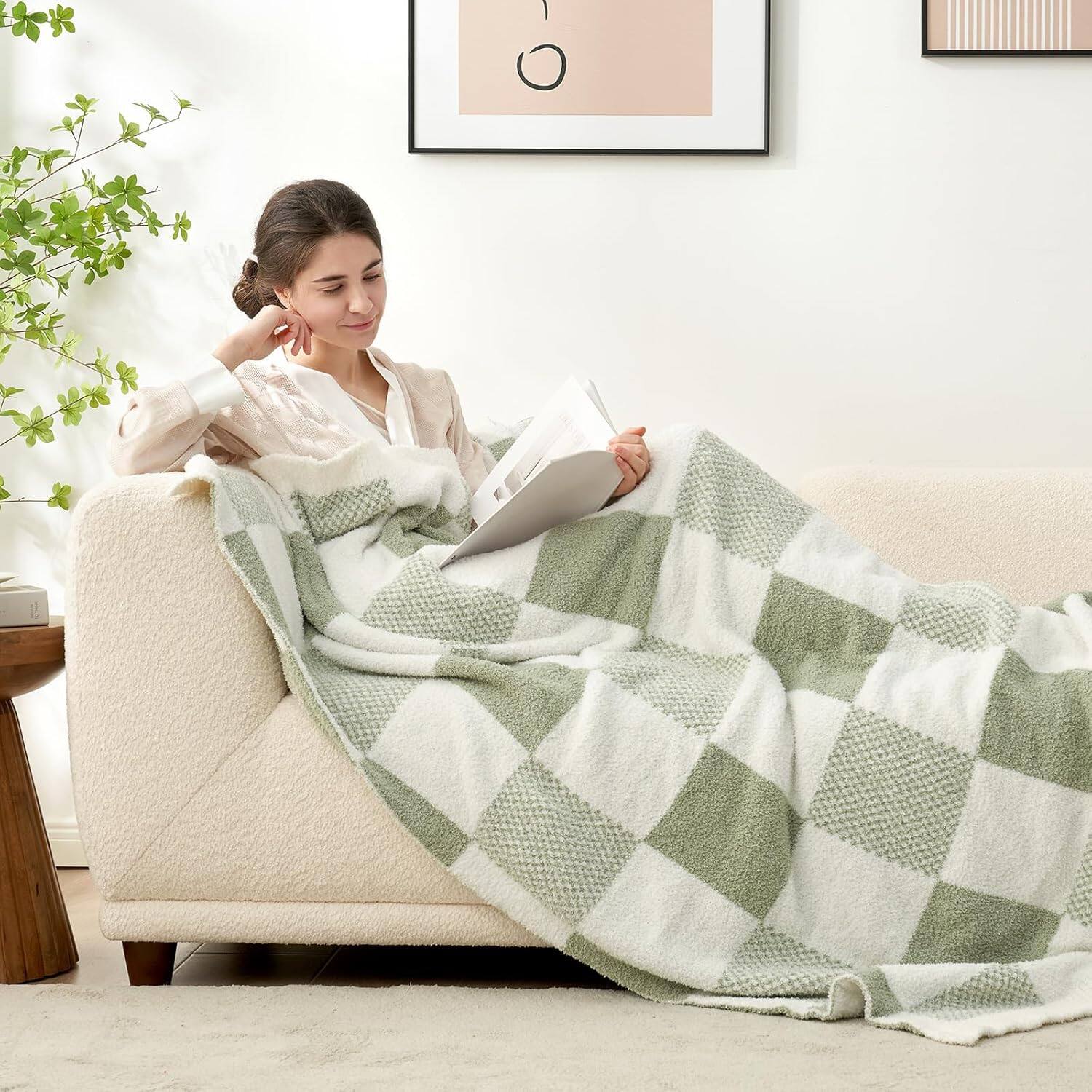 Alt View 6. blue - Paaaawaters Snuggle Sac Leopard Throw Blanket for Couch Bed Sofa inches, Reversible Grey Leopard Blanket Ultra - color:LeopardBeige+size:Queen(90"x90").