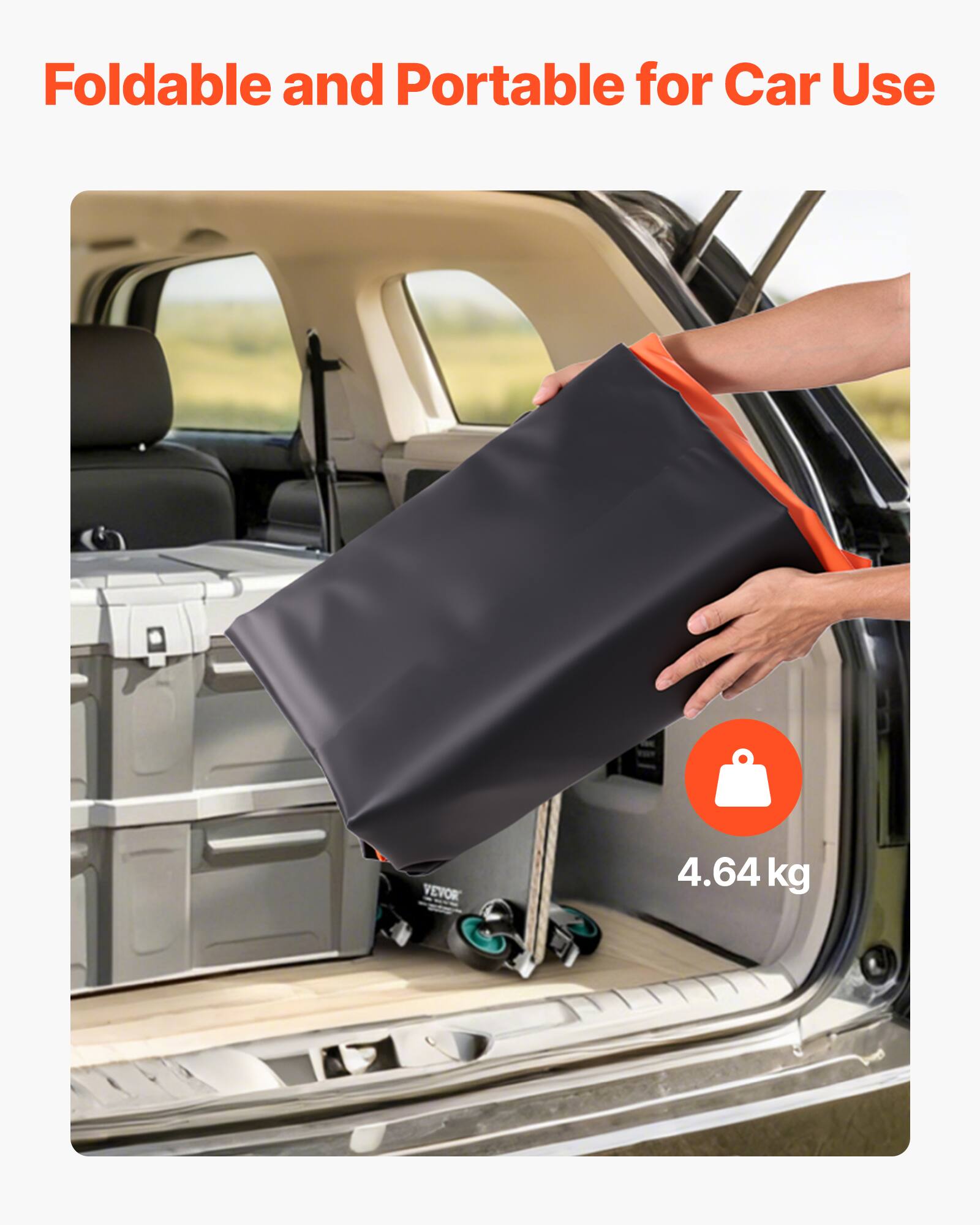 Foldable and Portable for Car Use

4.64 kg