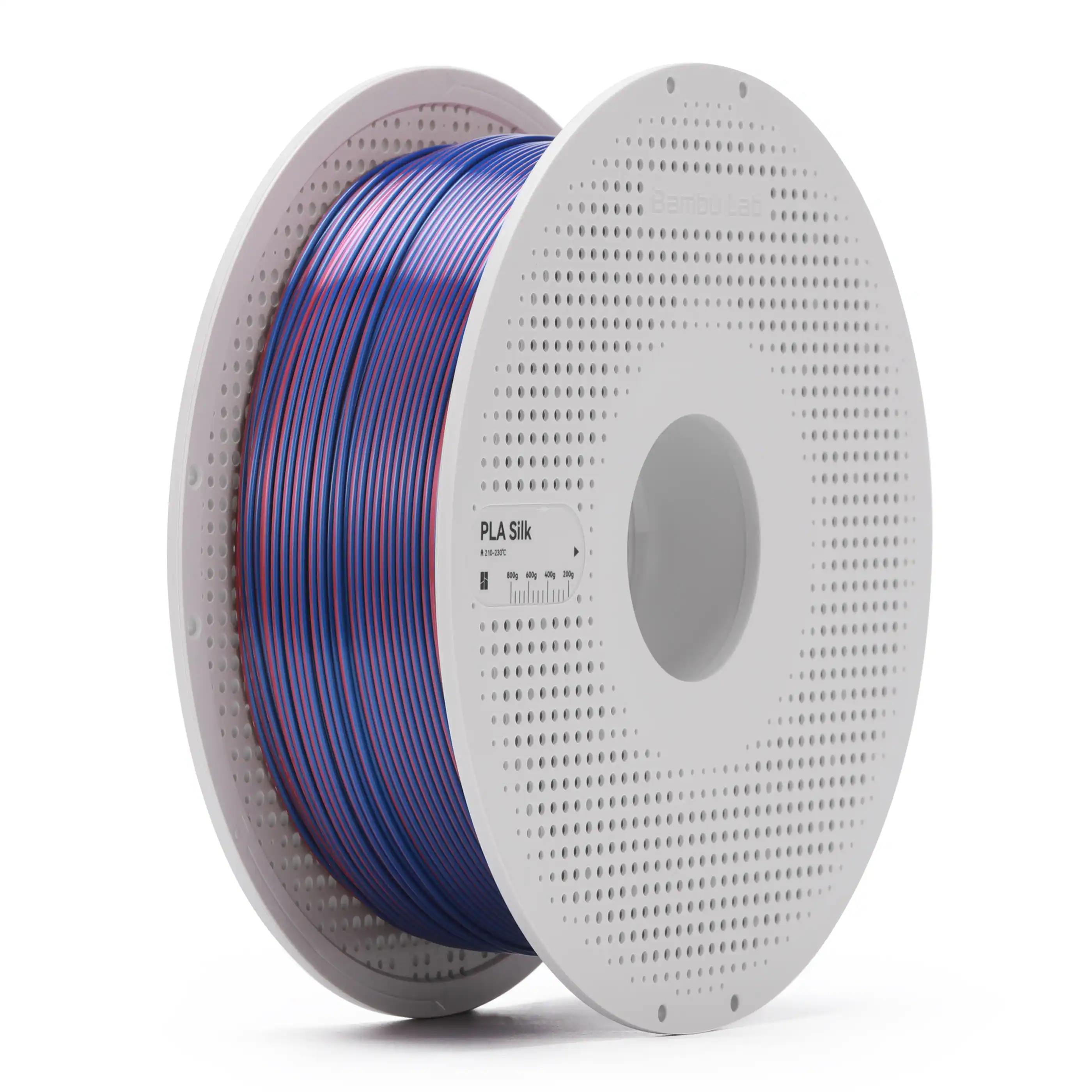 Bambu Lab - 1.75mm PLA Silk Dual Color Filament - Midnight Blaze