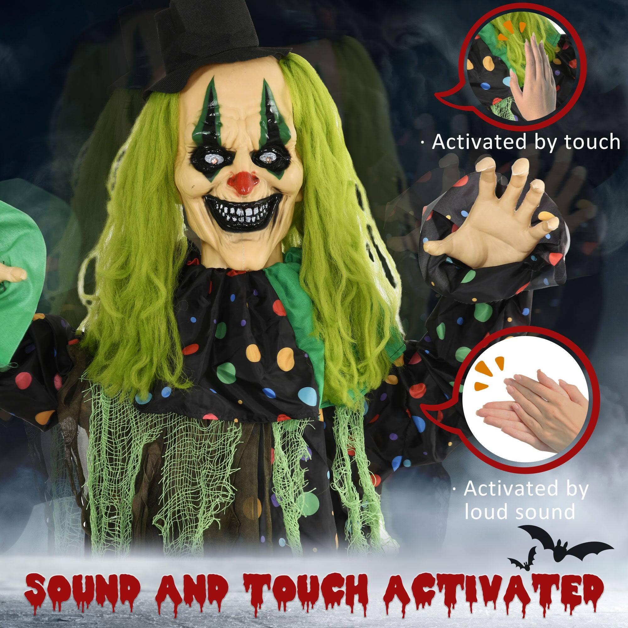 Activated by touch  
Activated by loud sound  

SOUND AND TOUCH ACTIVATER
