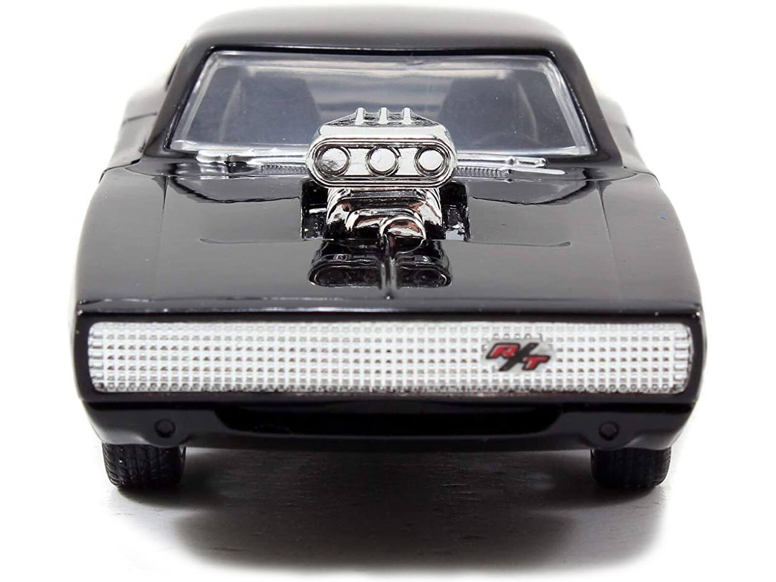 Alt View 2. Jada - Dom's Dodge Charger R/T Black "Fast & Furious 7" (2015) Movie 1/32 Diecast Model Car by Jada.