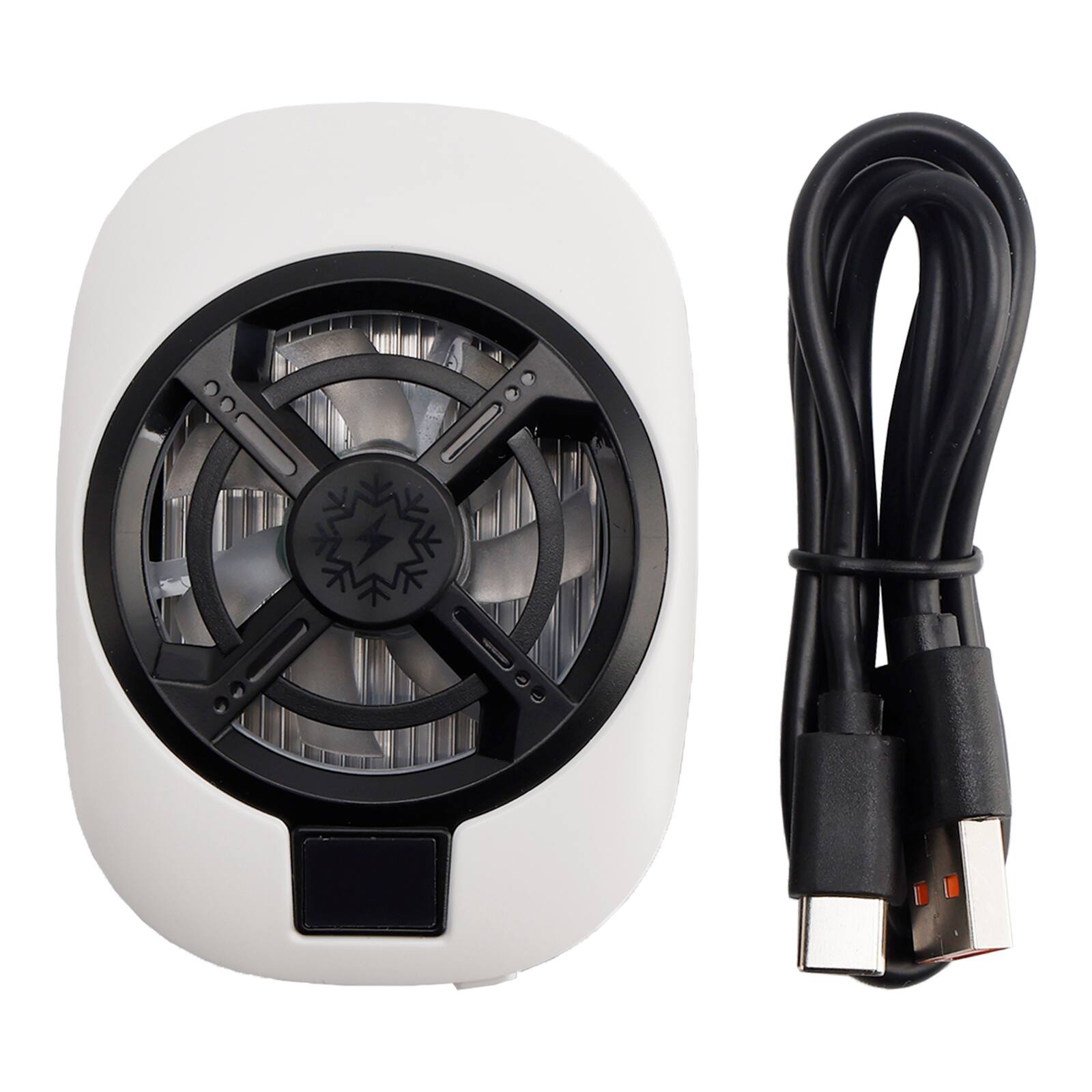 Angle. Topteng - Phone Cooler with Digital Display - Freezing Cooling, 3 Adjustable Modes, 12W, for Gaming/Live Stream - Multi-Color.