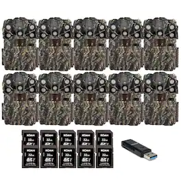 Browning Trail Cameras - Browning Recon Force Elite Ultra Non-Cellular Trail Camera (10 Pack) Bundle