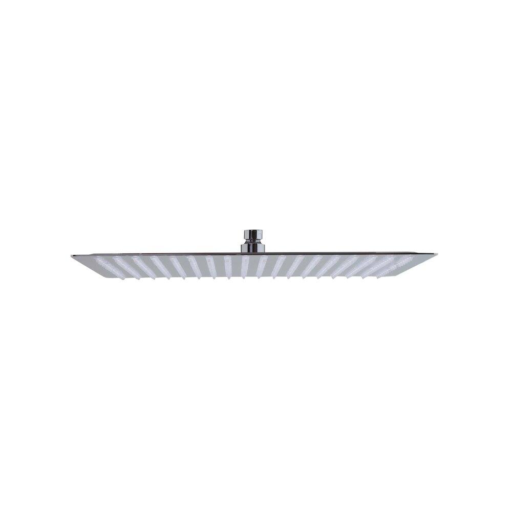 Alfi - Solid Polished 16" Square Ultra Thin Rain Shower Head - Stainless Steel