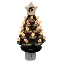 Santa's Workshop - Iowa Hawkeyes 6.5" Tree Night Lite - Black