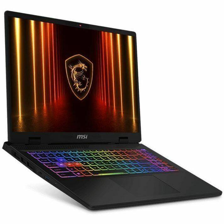 Alt View 1. MSI - MSI Crosshair 16 HX AI D2XWFKG-210US 16" Gaming Notebook - QHD+ - 240 Hz - Intel Core Ultra 7 255HX - 32 GB - 1 TB SSD - Cosmos Gray.