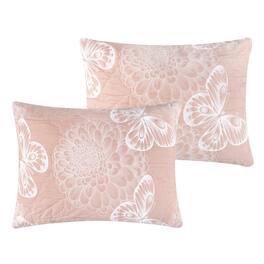 BreeBe - Mariposa Sham King - Pink