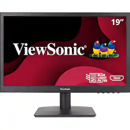 ViewSonic - VA1903H 18.5 LCD Monitor (DisplayPort VGA, HDMI) - Black