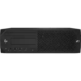 HP - Refurbished Excellent - Z2 SFF G4 Workstation Intel Xeon E-2144G 3.6 GHz 16 GB DDR4 512 GB SSD Intel UHD P630 Windows 11 Pro Workstation Desktop - Black