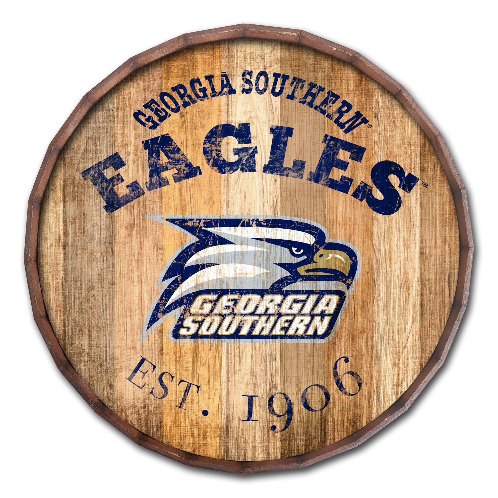 Georgia Southern Eagles 24'' Established Date Barrel Top