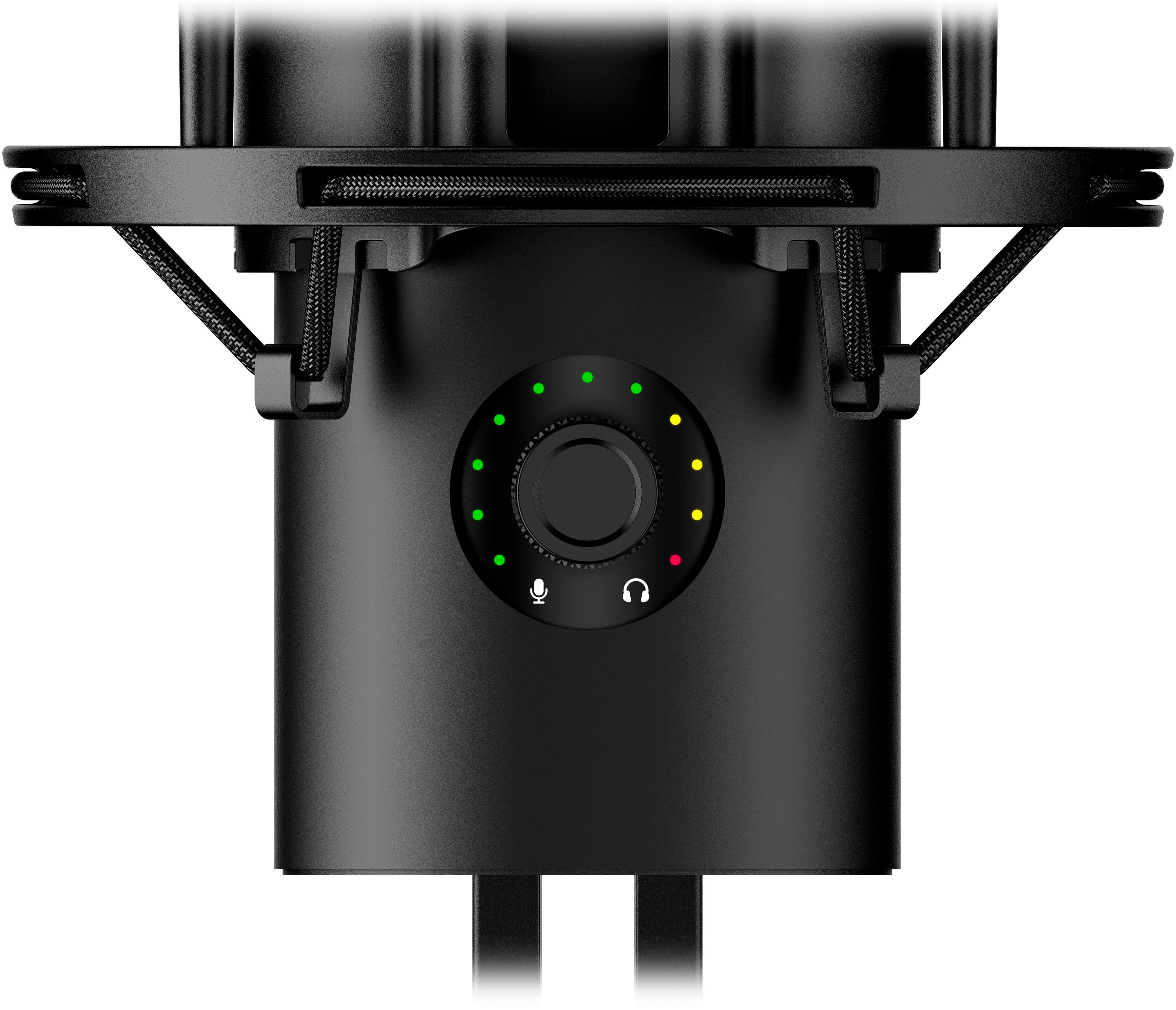 Alt View 21. HyperX - QuadCast 2 S Wired Multi-Pattern USB Electret Condenser Microphone - Black.