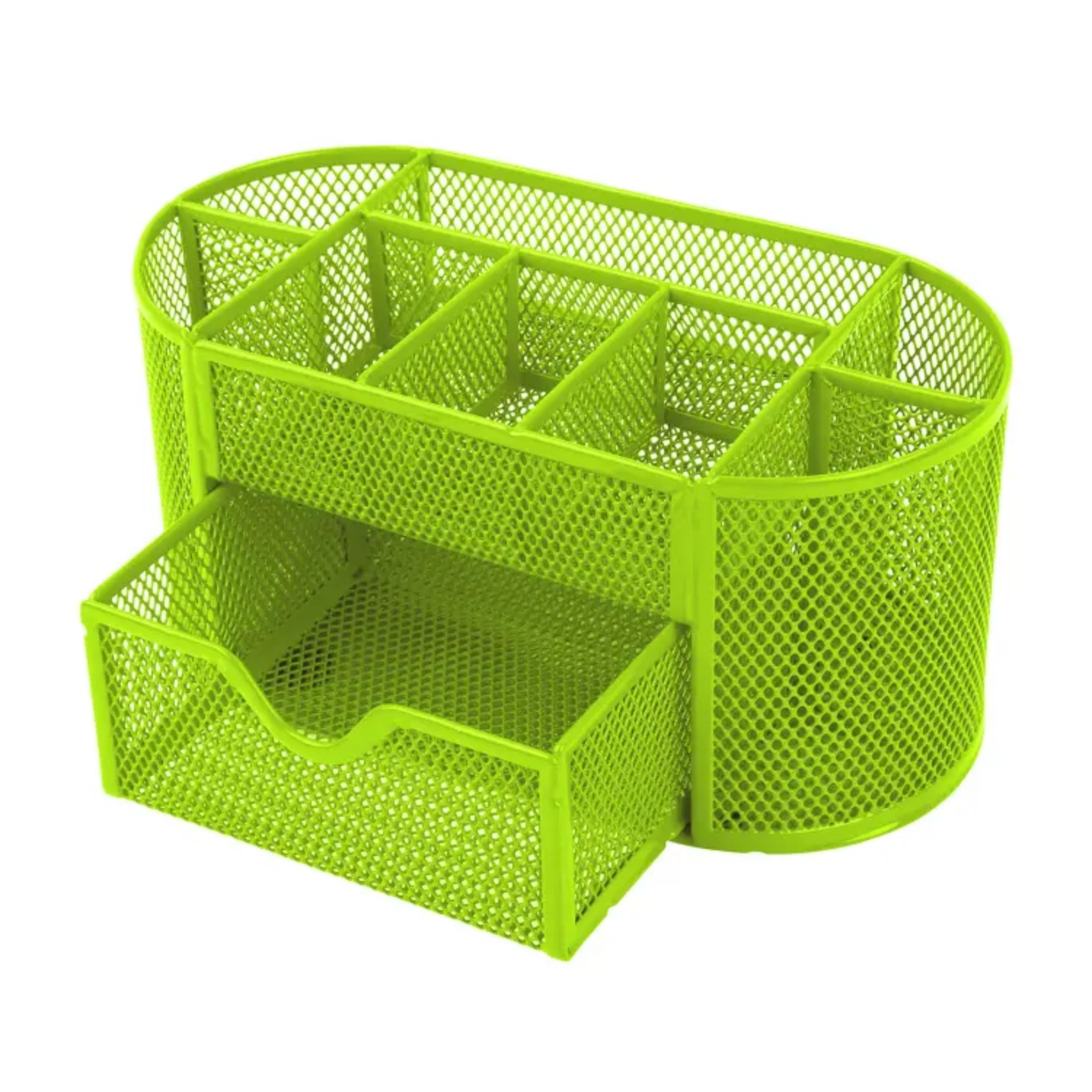 Kitcheniva - Metal Mesh Pencil Holders Desk Organizer - Green