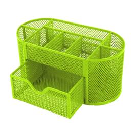 Kitcheniva - Metal Mesh Pencil Holders Desk Organizer - Green