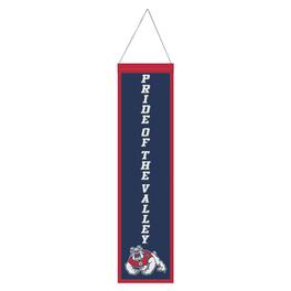 WinCraft - Fresno State Bulldogs 8" x 32" Wool Evolution Banner - Multicolor
