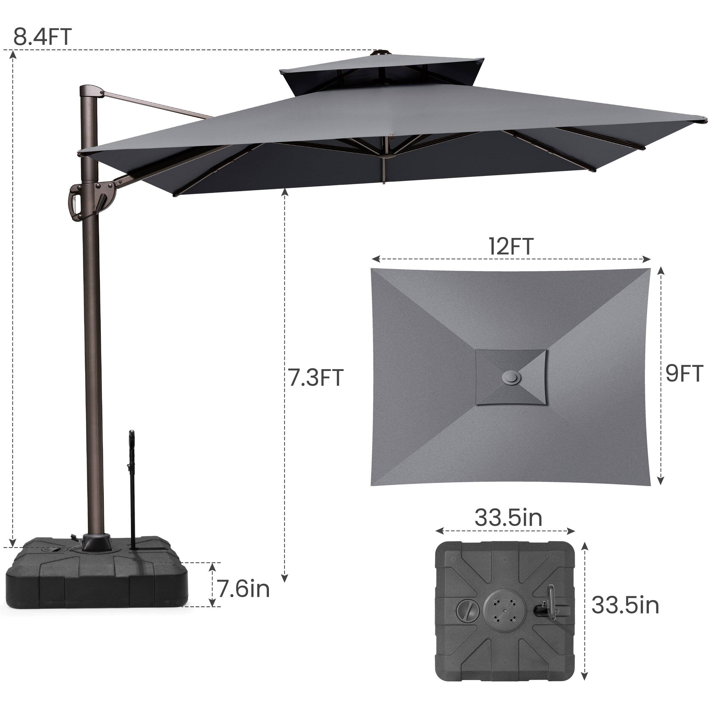 8.4FT  
12FT  
7.3FT  
9FT  
33.5in  
7.6in  
33.5in