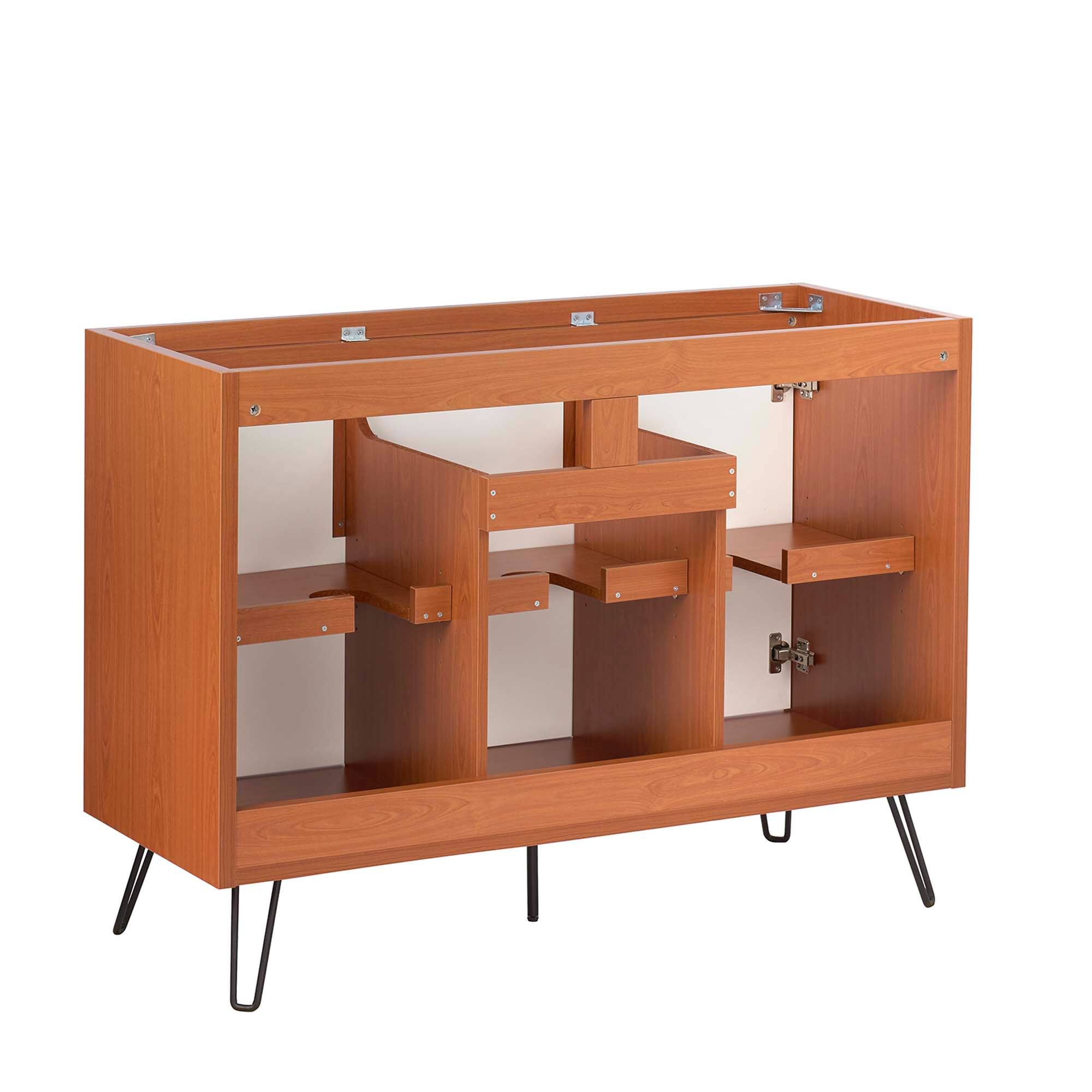 Alt View 2. Modway - Energize Bathroom Cabinet Basin Not Included - Cherry White.