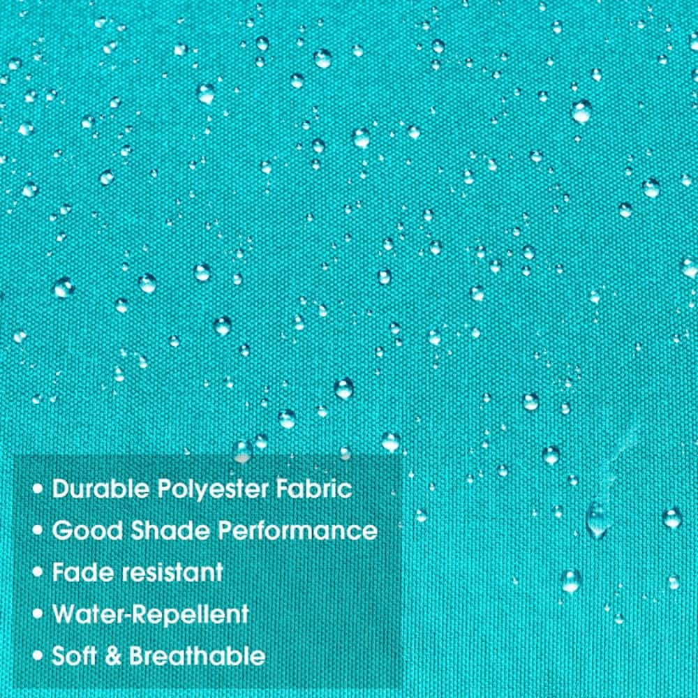 - Durable Polyester Fabric
- Good Shade Performance
- Fade resistant
- Water-Repellent
- Soft & Breathable