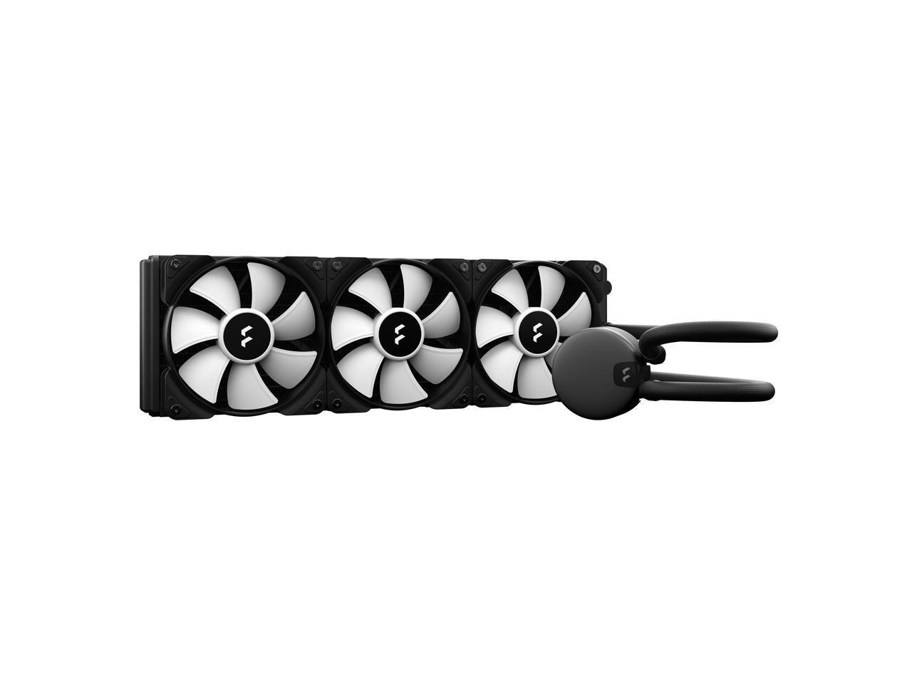 Alt View 3. Fractal Design - Fractal Design Lumen S36 v2 RGB AIO CPU Cooler, RGB x3, Intel & AMD Compatible - RGB.