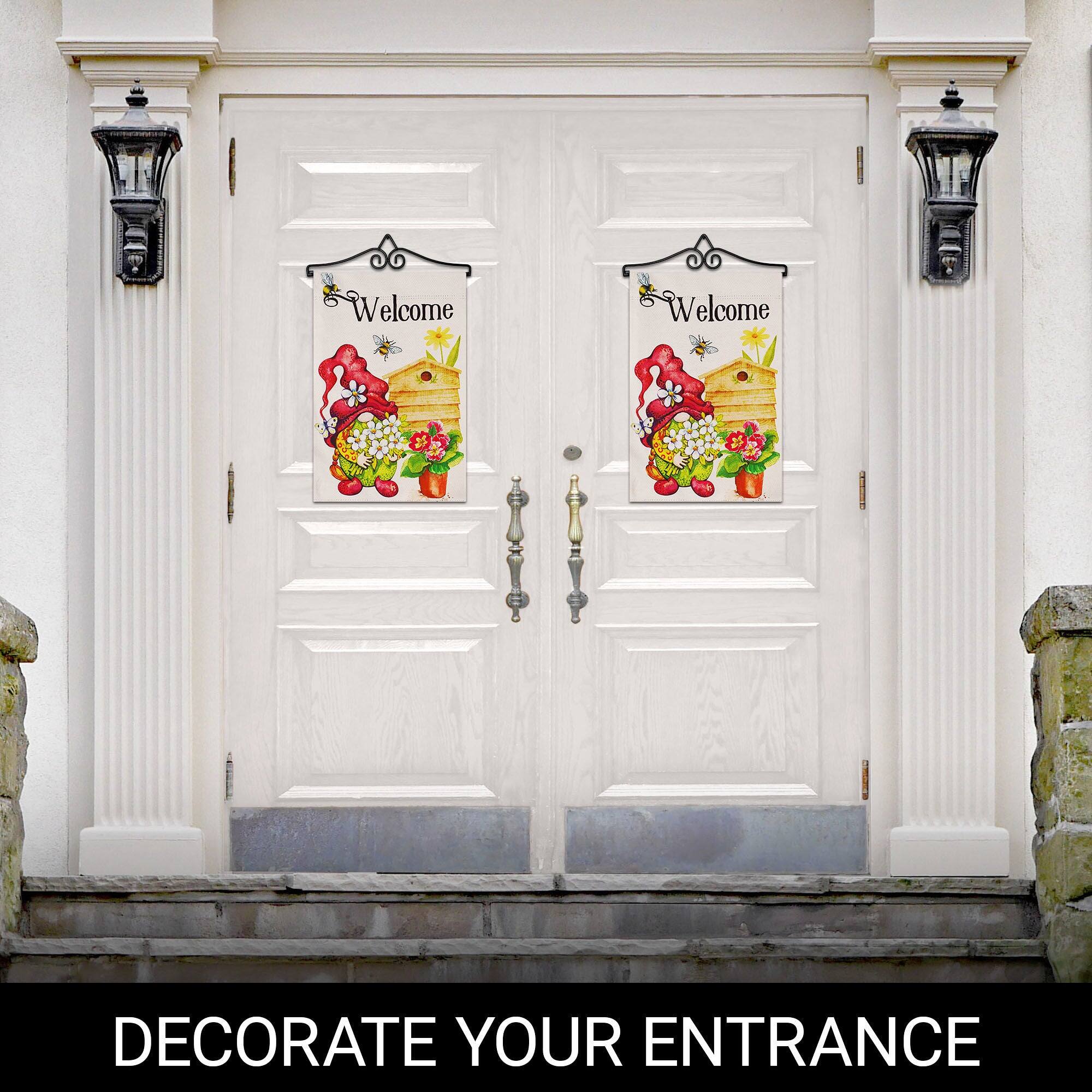 Welcome  
Welcome  

DECORATE YOUR ENTRANCE