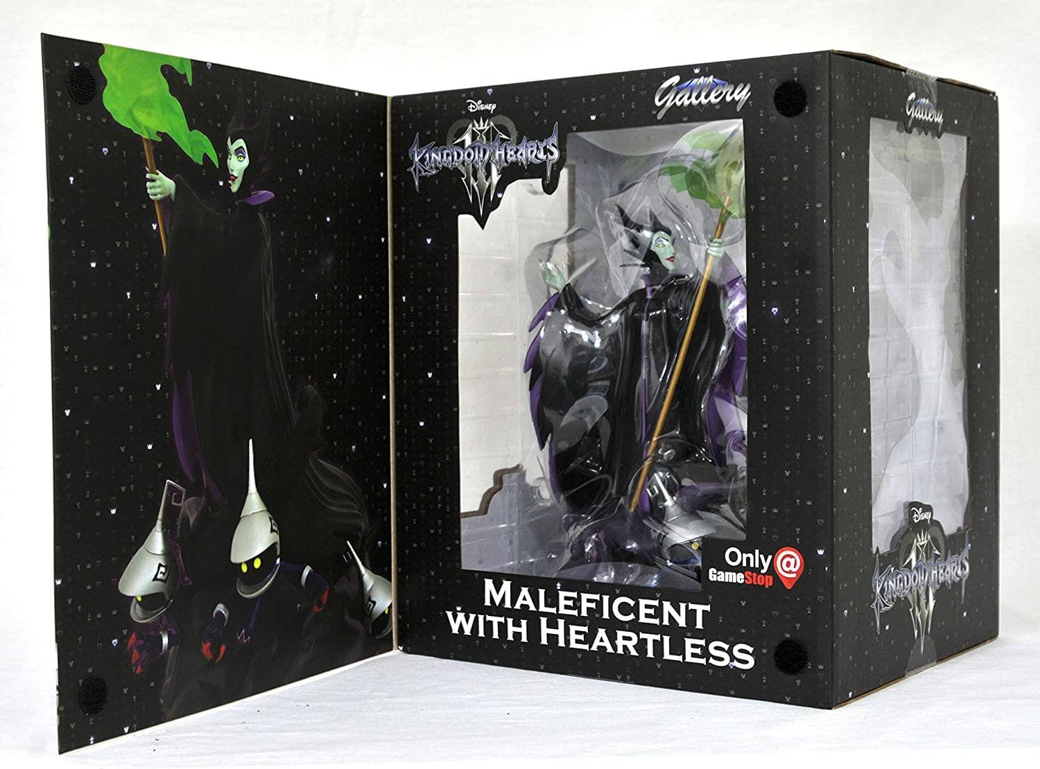 Disney KINGDOM HEARTS  
Gallery  
Only @ GameStop  
MALEFICENT WITH HEARTLESS