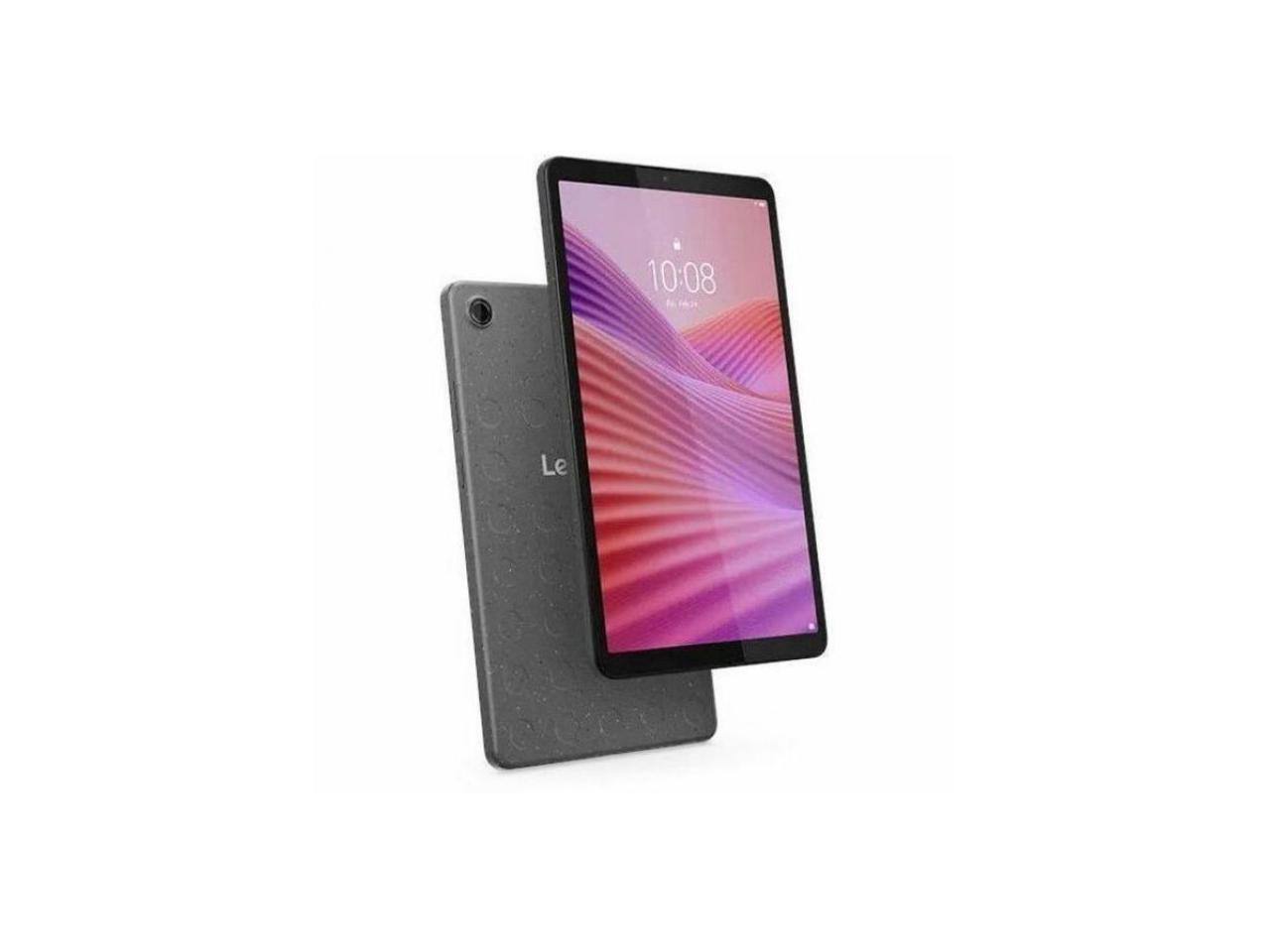 Alt View 3. Lenovo - Lenovo Tab One TB305FU - 8.7" HD - MediaTek Helio G85 - 4 GB RAM - 64 GB - Android 14 - Luna Gray - Luna Gray.