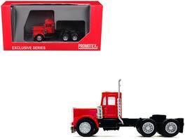 Kenworth W900 Short Day Cab "New Version" 1/87 (HO) Plastic Model Car by Promotex - Red