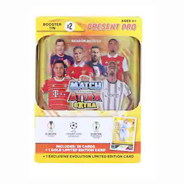 UEFA 2022/23 Topps Champions League Match Attax Extra Mini Tin | Present Pro - Yellow