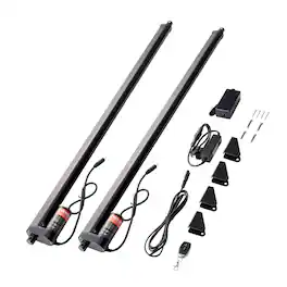 VEVOR - 2PCS Linear Actuator Kit, 30 Inch High Speed 0.35"/s Linear Motion Actuator 12V, 220lbs/1000N Linear Actuator - Black