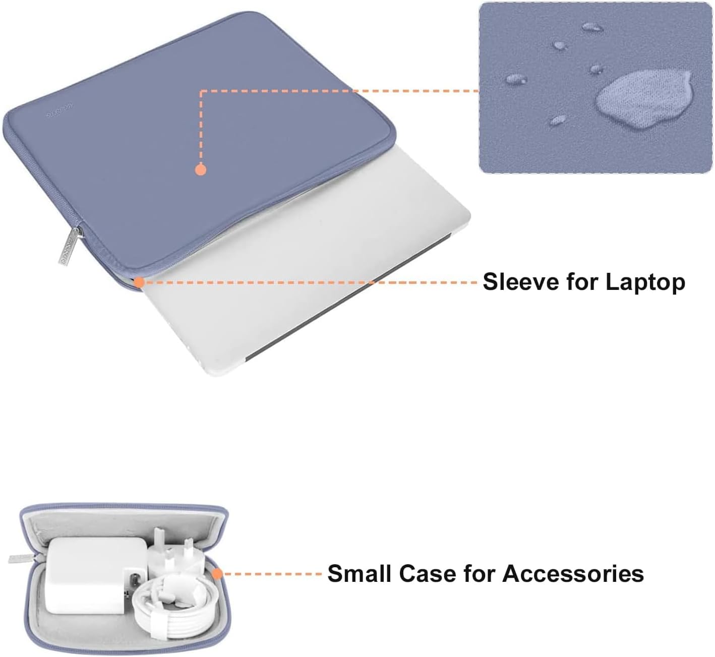 Sleeve for Laptop  
Small Case for Accessories