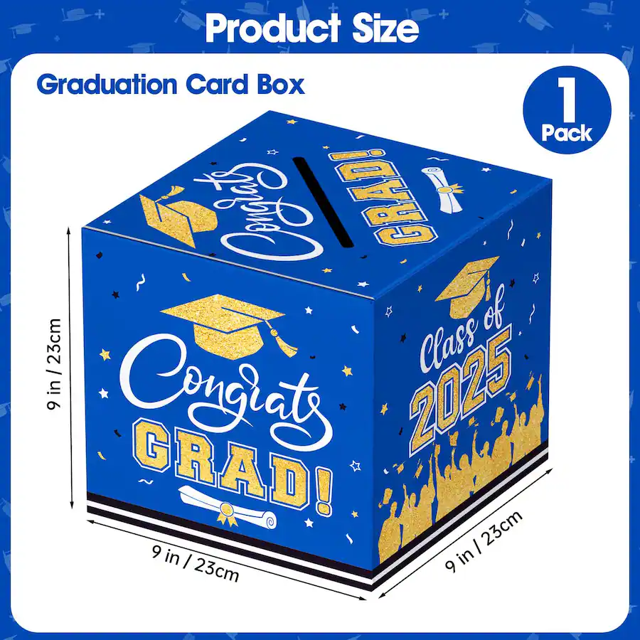 Graduate Brain Box Paradigms Interiors Graduation Card Box 2025 Congrats Grad Boxes Holder ...