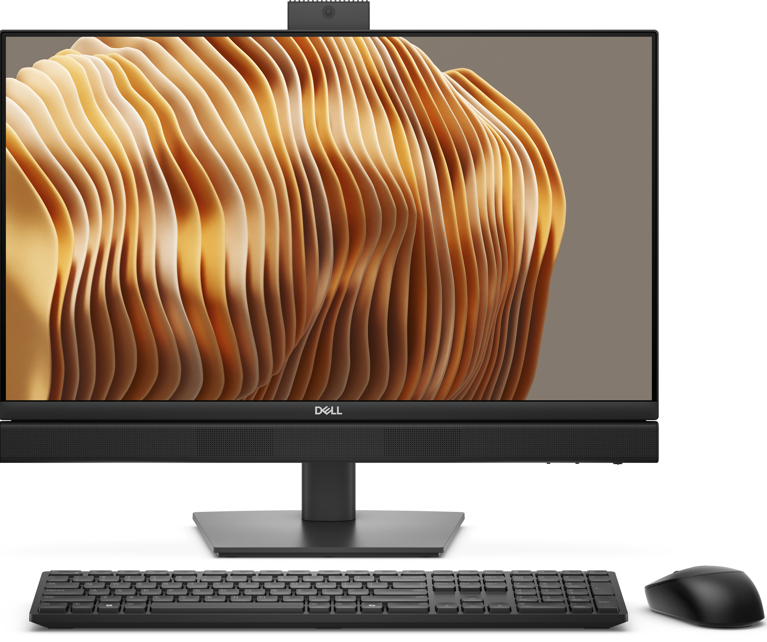 Angle. Dell - Pro 24 QC24250 All-in-One 24" 100Hz FHD AI PC Desktop - Intel Core Ultra 7 265 - 16GB RAM - 512GB SSD - Windows 11Pro.