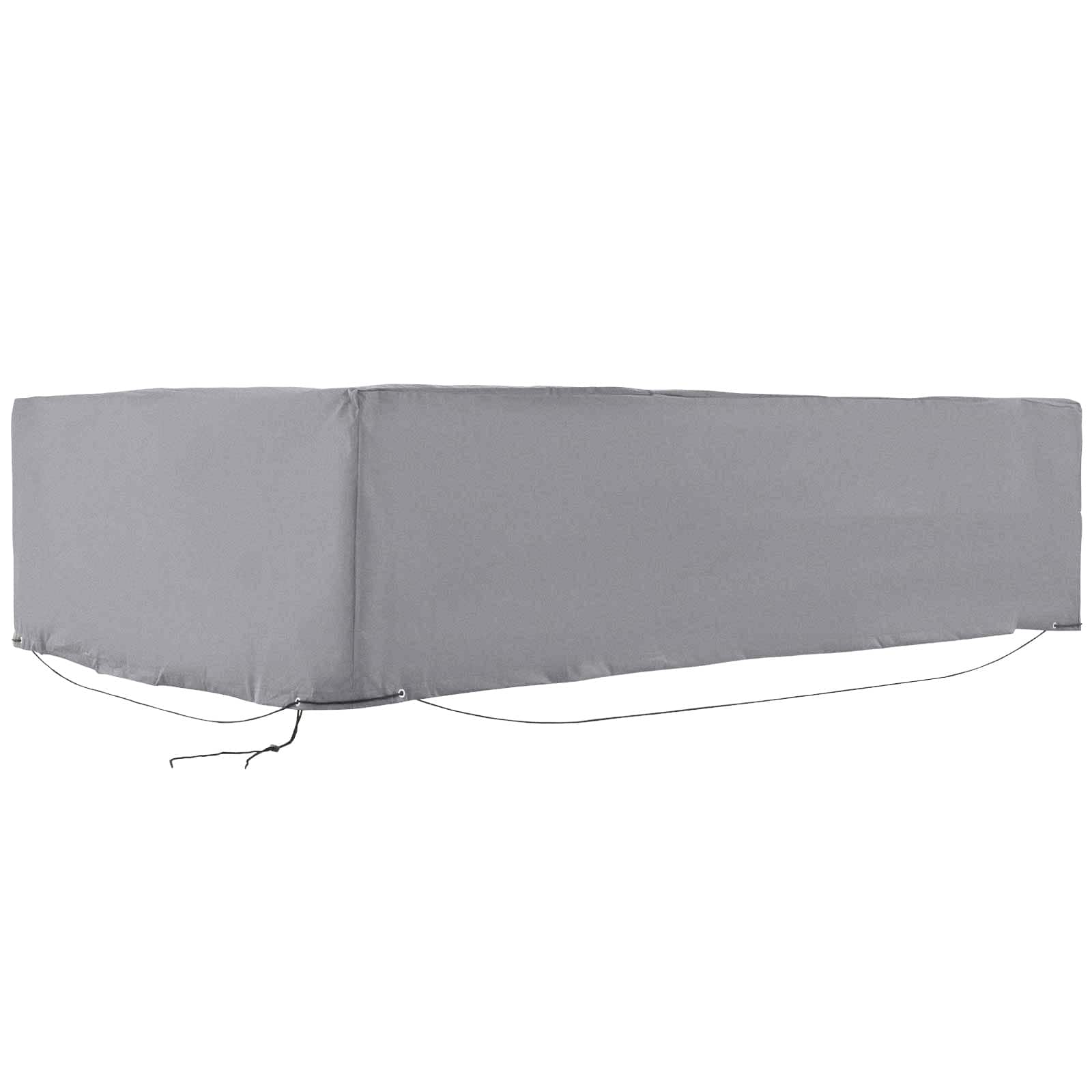 Outsunny - 97" x 65" x 26" Weatherproof Outdoor Sectional Patio Furniture Cover with Ultimate Weather Protection - Gray