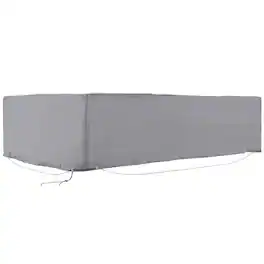 Outsunny - 97" x 65" x 26" Weatherproof Outdoor Sectional Patio Furniture Cover with Ultimate Weather Protection - Gray