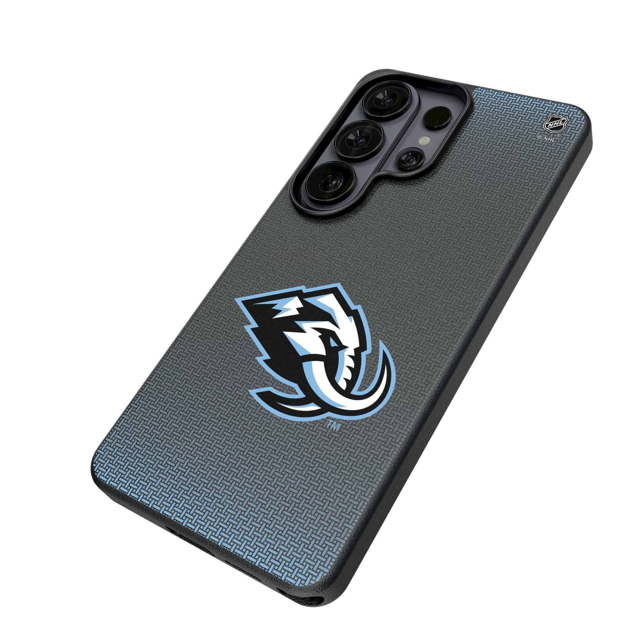Alt View 1. Keyscaper - Utah Mammoth Linen Galaxy Magnetic Bump Case - S26 Ultra - Black.