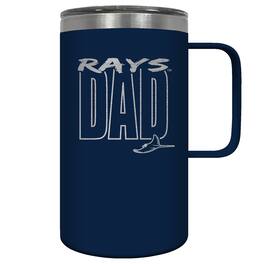 Great American Products - Tampa Bay Rays Dad 18oz. Hustle Travel Mug - Multicolor