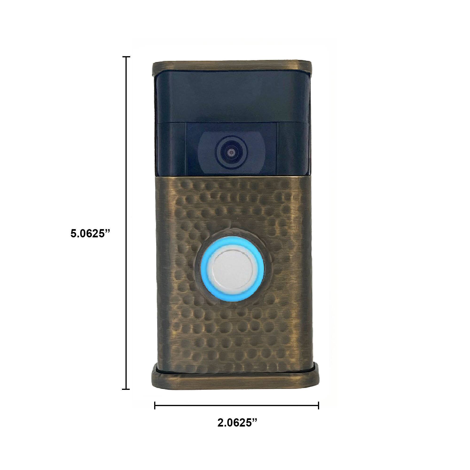 The dimensions of the device are 5.0625 inches in height and 2.0625 inches in width.