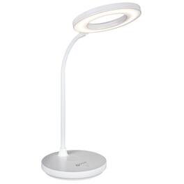 OttLite - Rechargeable LED Ring Desk Lamp - White