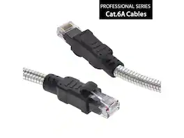 Nippon Labs - 60CAT6A-50-24AM 50FT CAT6A Armored Anti-Rodent 24AWG Gigabit Ethernet Cable