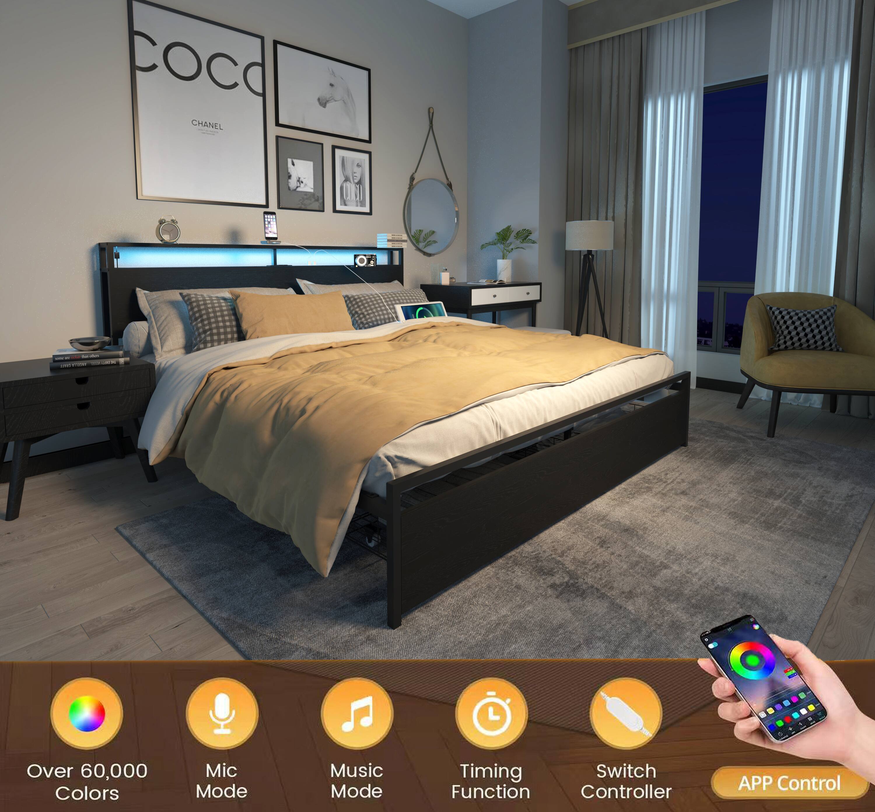 Doca CHANEL ON

- Over 60,000 Colors
- Mic Mode
- Music Mode
- Timing Function
- Switch Controller
- APP Control