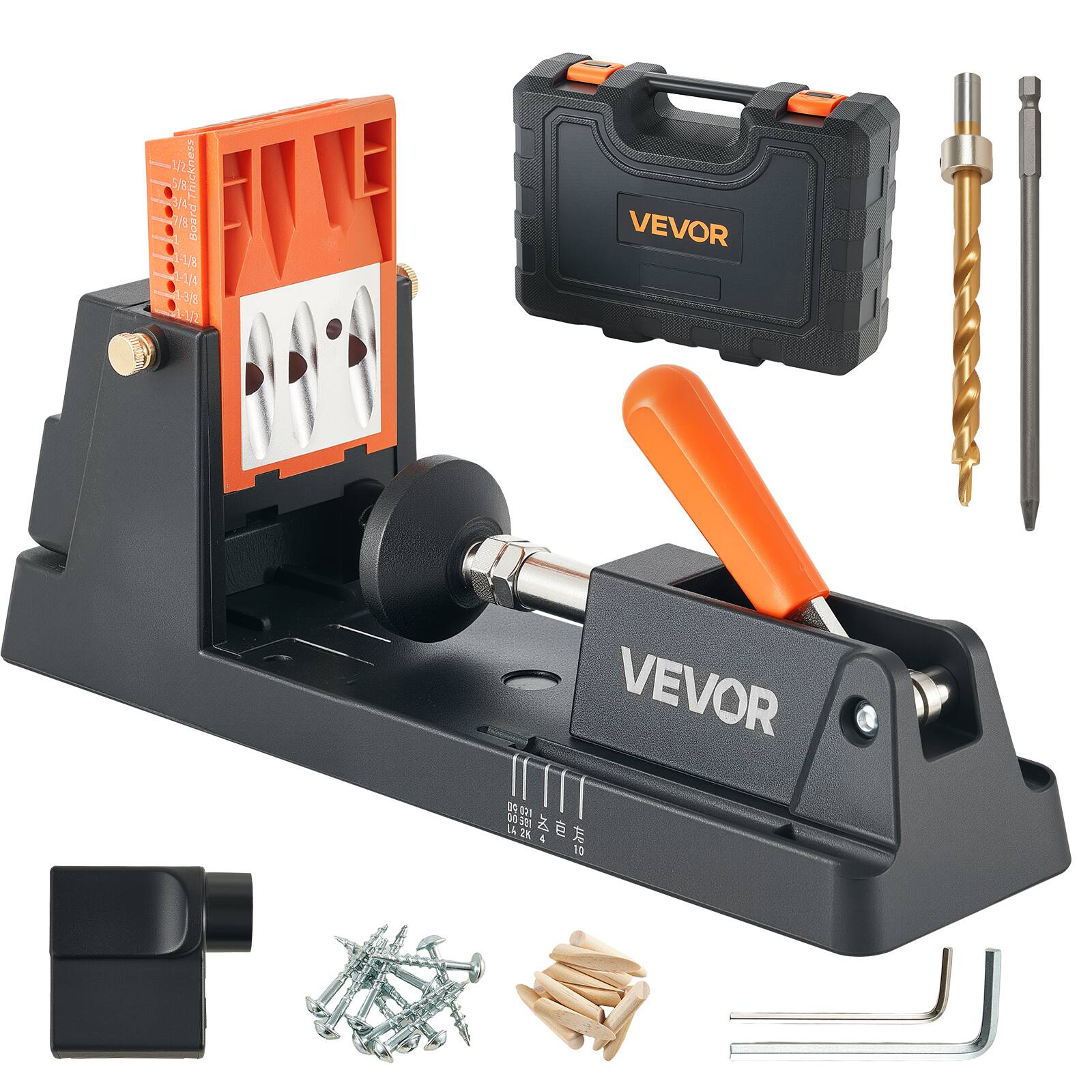 i 12 Thickness 1/4 Board 1-1/8 1-1/4 1-3/8 -17 VEVOR VEVOR 09 021 00 30 x 142K 5 10