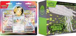 Pokémon - TCG:Scarlet&Violet Prismatic Evolutions-Mega Evolution Perfect Order ETB