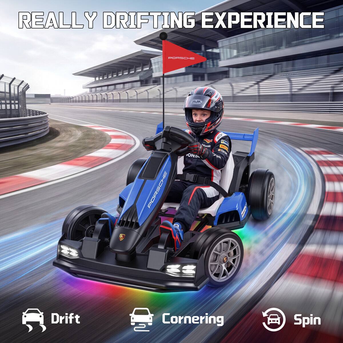 REALLY DRIFTING EXPERIENCE

PORSCHE

PORSCHE
AZUOR ORS CREAM
Drift
Cornering
Spin