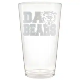 Great American Products - Chicago Bears Etched 16oz. Rally Cry Pint Glass - Multicolor