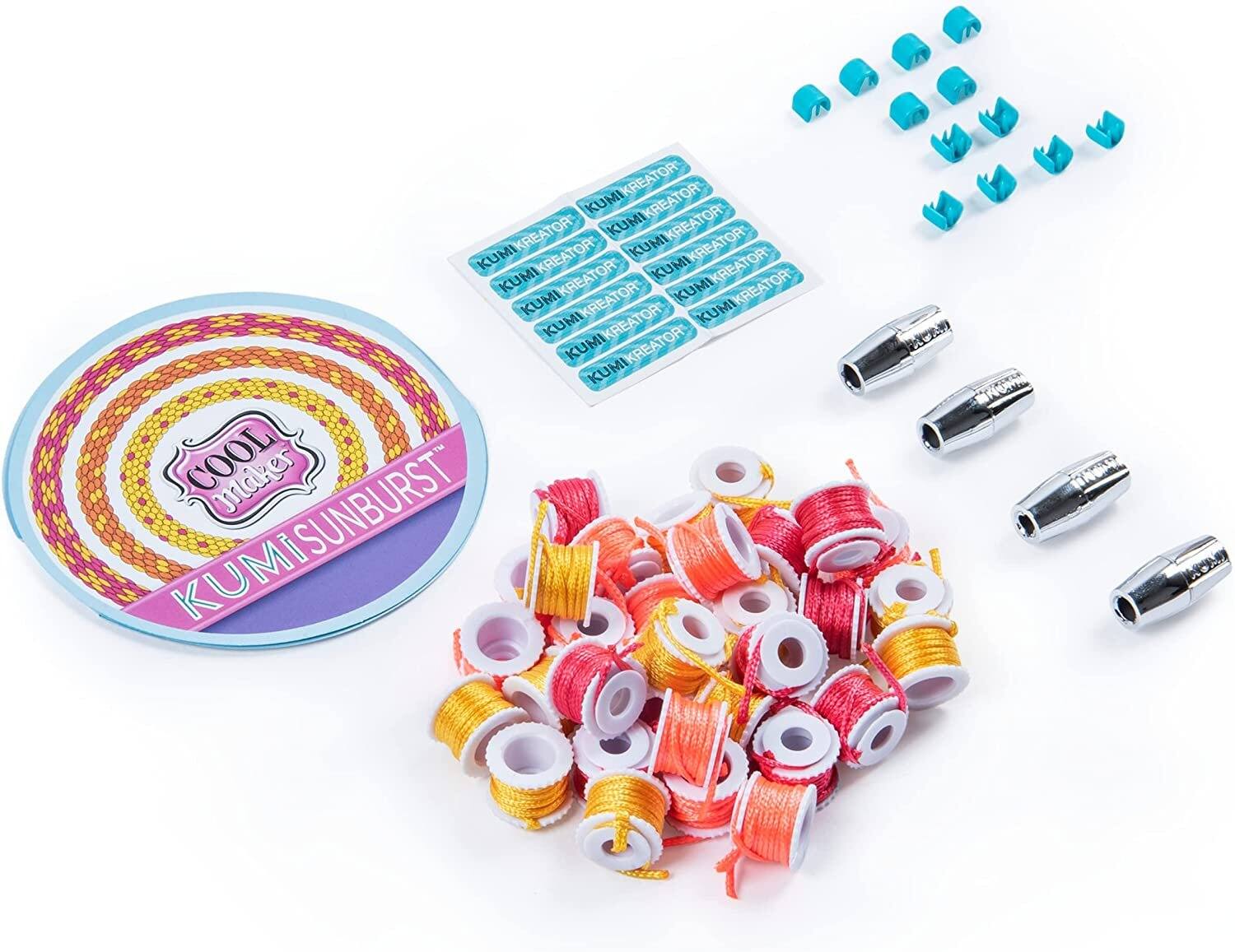 Cool Maker KumiKreator Candy Mini Fashion Pack Refill, 32 Spools, Makes ...