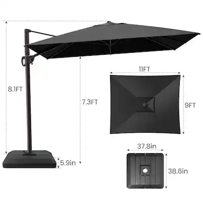 10 ft patio umbrella red DIY 10 ft Patio and Market Umbrella Replacement Canopy