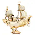 Front. 3D Puzzle - DIY 3D Puzzle - Japanese Diplomatic Ship - 91pcs.