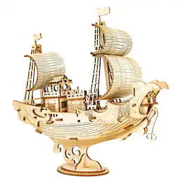 DIY 3D Puzzle - Japanese Diplomatic Ship - 91pcs