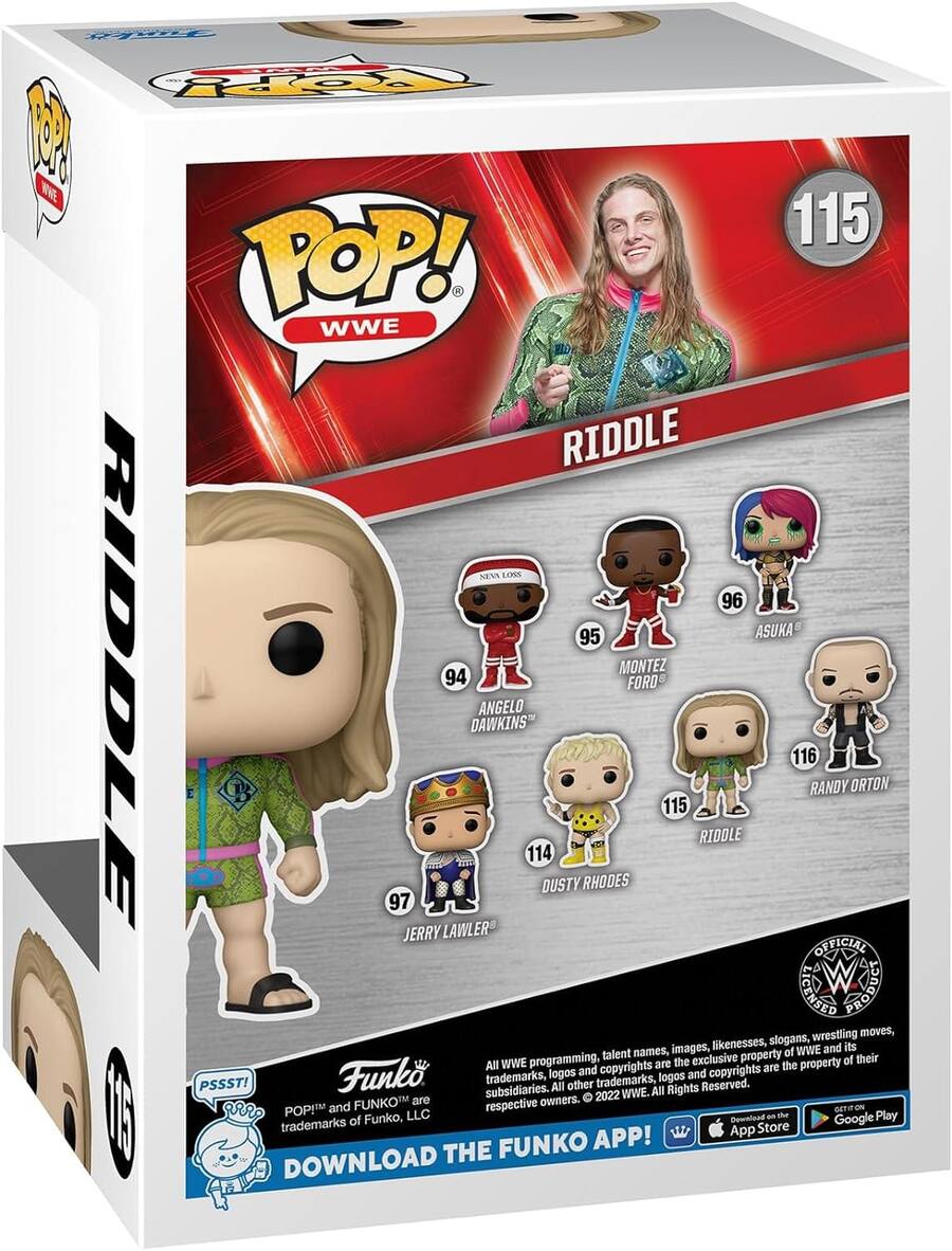 WWE Funko POP Vinyl Figure | Matt Riddle 64179 - Best Buy
