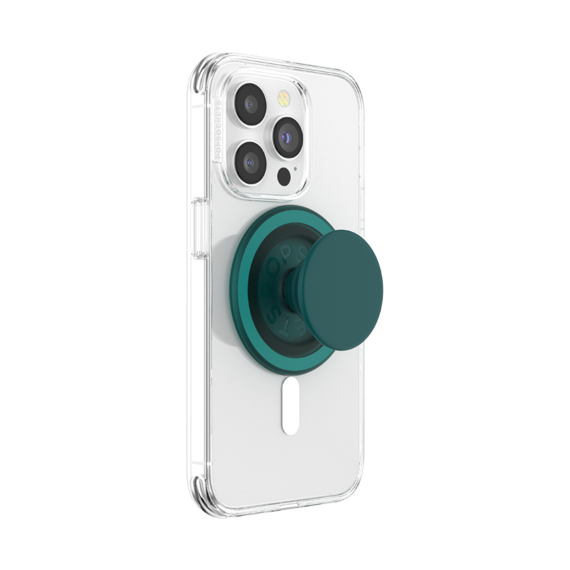 Alt View 2. PopSockets - MagSafe PopGrip Universal Magnetic Grip & Stand with Adapter Ring for Cell Phones - Fresh Pine.
